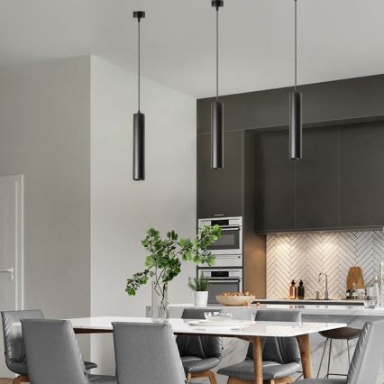 Immax NEO 07270W - LED RGB+CCT Lampadario dimmerabile a sospensione con filo NEO LITE PUNTO 1xGU10/6W/230V Wi-Fi Tuya