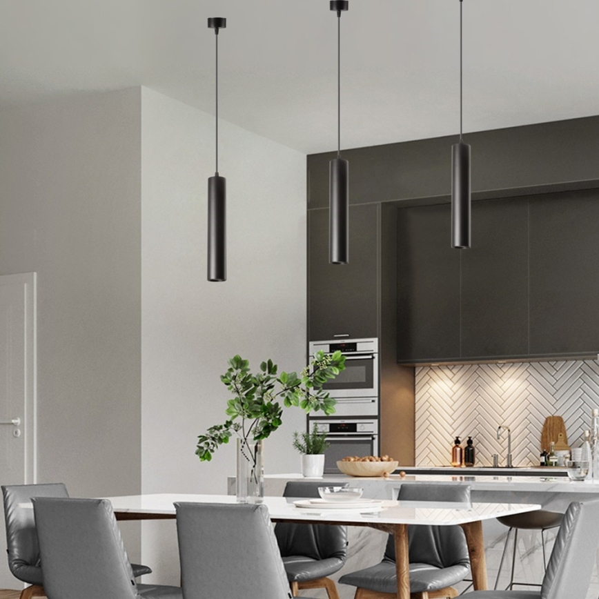 Immax NEO 07270W - LED RGB+CCT Lampadario dimmerabile a sospensione con filo NEO LITE PUNTO 1xGU10/6W/230V Wi-Fi Tuya