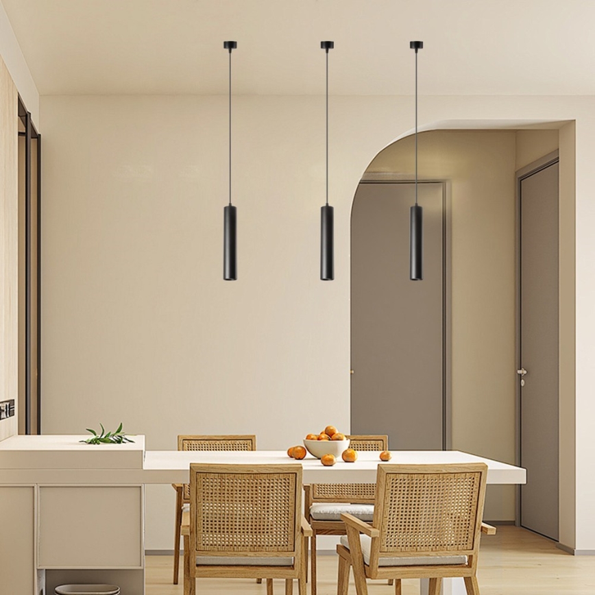 Immax NEO 07270W - LED RGB+CCT Lampadario dimmerabile a sospensione con filo NEO LITE PUNTO 1xGU10/6W/230V Wi-Fi Tuya