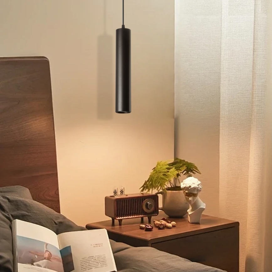 Immax NEO 07270W - LED RGB+CCT Lampadario dimmerabile a sospensione con filo NEO LITE PUNTO 1xGU10/6W/230V Wi-Fi Tuya