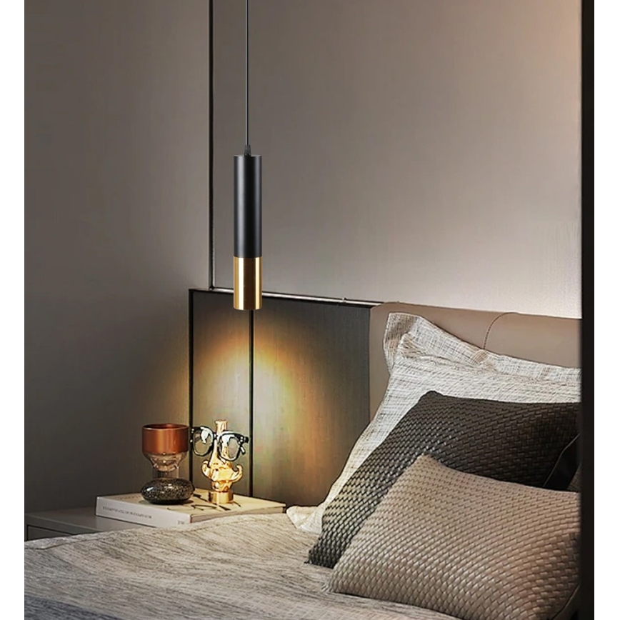Immax NEO 07272W - LED RGB+CCT Lampadario dimmerabile a sospensione con filo NEO LITE PUNTO 1xGU10/6W/230V Tuya