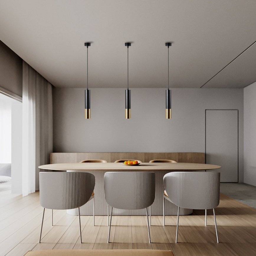 Immax NEO 07272W - LED RGB+CCT Lampadario dimmerabile a sospensione con filo NEO LITE PUNTO 1xGU10/6W/230V Tuya