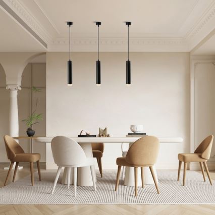 Immax NEO 07274W - LED RGB+CCT Lampadario dimmerabile a sospensione con filo NEO LITE PUNTO 1xGU10/6W/230V Wi-Fi Tuya