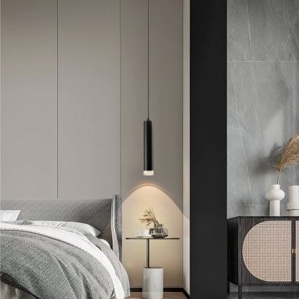 Immax NEO 07274W - LED RGB+CCT Lampadario dimmerabile a sospensione con filo NEO LITE PUNTO 1xGU10/6W/230V Wi-Fi Tuya