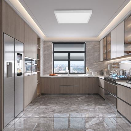 Immax NEO 07277L - Plafoniera LED dimmerabile da bagno NEO LITE FRAME LED/50W/230V IP44 Wi-Fi Tuya +remote telecomando bianco