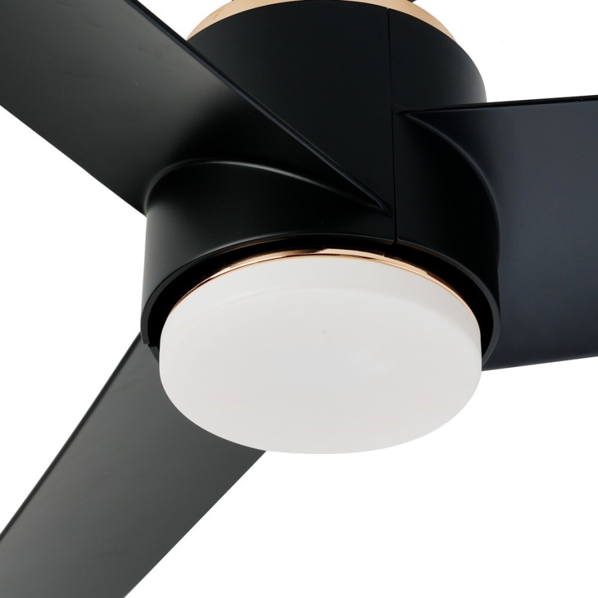 Immax NEO 07280L - Plafoniera LED BEAUTY LED/18W/230V Wi-Fi Tuya nero diametro 132 cm + telecomando