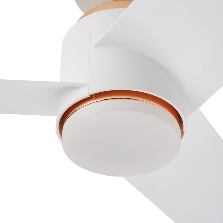 Immax NEO 07281L - Ventilatore da soffitto dimmerabile LED+CCT BEAUTY LED/18W/230V 3000/4000/6000K Wi-Fi Tuya Ø 132 cm + telecomando