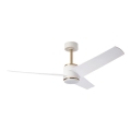 Immax NEO 07281L - Ventilatore da soffitto dimmerabile BEAUTY LED+CCT/18W/230V 3000/4000/6000K Wi‑Fi Tuya + telecomando
