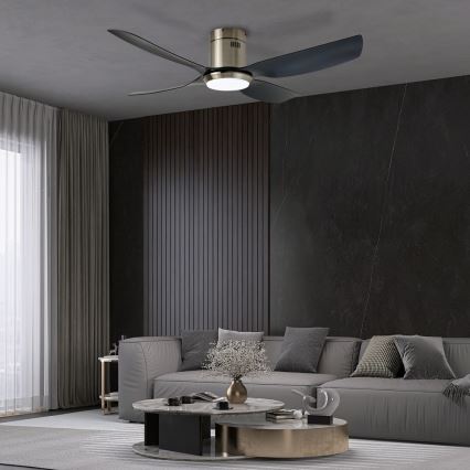Immax NEO 07282L - LED+CCT dimmerabile ventilatore da soffitto PURE LED/24W/230V 3000/4000/6000K Wi-Fi Tuya + telecomando