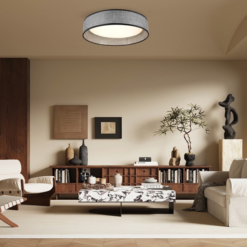 Immax NEO 07287L - Plafoniera dimmerabile LED+CCT LONA LED/36W/230V 3000-6000K Wi-Fi Tuya Ø 45,5 cm + telecomando