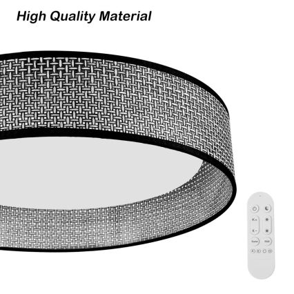 Immax NEO 07287L - Plafoniera dimmerabile LED+CCT LONA LED/36W/230V 3000-6000K Wi-Fi Tuya Ø 45,5 cm + telecomando