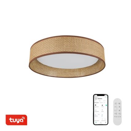 Immax NEO 07288L - Plafoniera dimmerabile LED+CCT LONA LED/36W/230V 3000-6000K Wi-Fi Tuya Ø 45,5 cm + telecomando