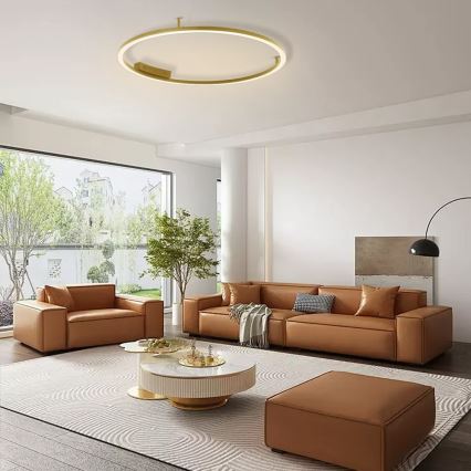 Immax NEO 07291-80G - Plafoniera da soffitto dimmerabile LED+CCT FINO LED/55W/230V 2700-6500K Tuya Ø 80 cm + telecomando