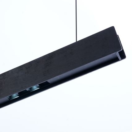 Immax NEO 07308L - Lampadario dimmerabile a sospensione su cavo MADEIRA LED/44W/230V Wi‑Fi Tuya 202 cm nero + telecomando