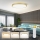 Immax NEO 07311L - Lampada da soffitto dimmerabile LED SEMPLICI LED/96W/230V Ø 80 cm Wi-Fi Tuya dorata + telecomando