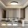 Immax NEO 07314L - Plafoniera LED dimmerabile SEMPLICI LED/128W/230V Ø 100 cm Wi-Fi Tuya nero + telecomando