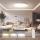 Immax NEO 07316L - Plafoniera dimmerabile a LED SEMPLICI LED/128W/230V Ø 100 cm Wi-Fi Tuya bianco + telecomando