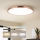 Immax NEO 07324L - Plafoniera dimmerabile a LED SEMPLICI LED/128W/230V Ø 100 cm Wi-Fi Tuya oro + telecomando