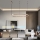 Immax NEO 07328L - Lampadario a sospensione dimmerabile FINO LED/72W/230V 120 cm Tuya oro rosa con telecomando