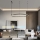 Immax NEO 07329L - Lampada a sospensione dimmerabile con cavo FINO LED/72W/230V 120 cm Tuya nero + telecomando