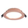 Immax NEO 07330L - DOWN downlight da incasso LED dimmerabile LED/12W/230V Wi-Fi Tuya Ø 12 cm, oro rosa