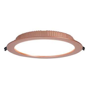 Immax NEO 07331L - DOWN Lampada da incasso a LED dimmerabile 36 W / 230 V Wi‑Fi Tuya Ø 23 cm oro rosa
