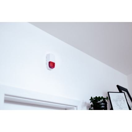 Immax NEO 07504L - Sirena smart SMART 5V/95dB ZigBee 3.0 IP65 Tuya