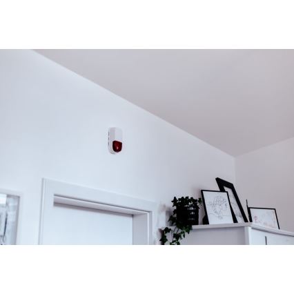 Immax NEO 07504L - Sirena smart SMART 5V/95dB ZigBee 3.0 IP65 Tuya