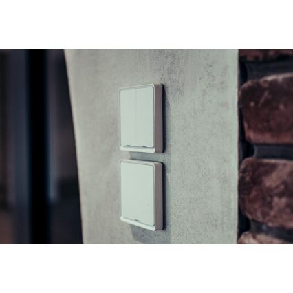 Immax NEO 07506C - SET 3x Interruttore 1-bottone SMART 3xCR2430 Zigbee 3.0 Tuya