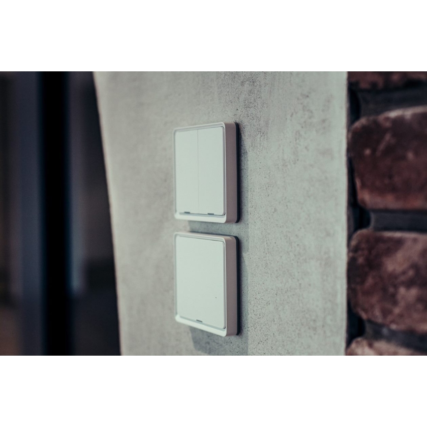 Immax NEO 07506C - SET 3x Interruttore 1-bottone SMART 3xCR2430 Zigbee 3.0 Tuya