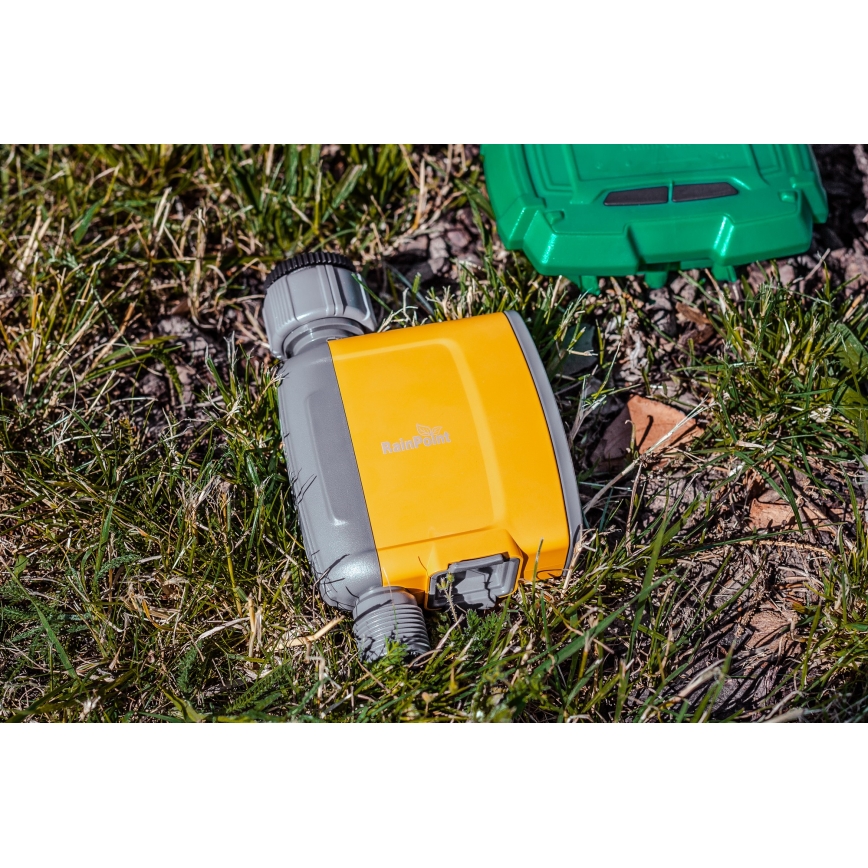 Immax NEO 07508L - Sistema di irrigazione NEO LITE Wi-Fi 4xAA IP54
