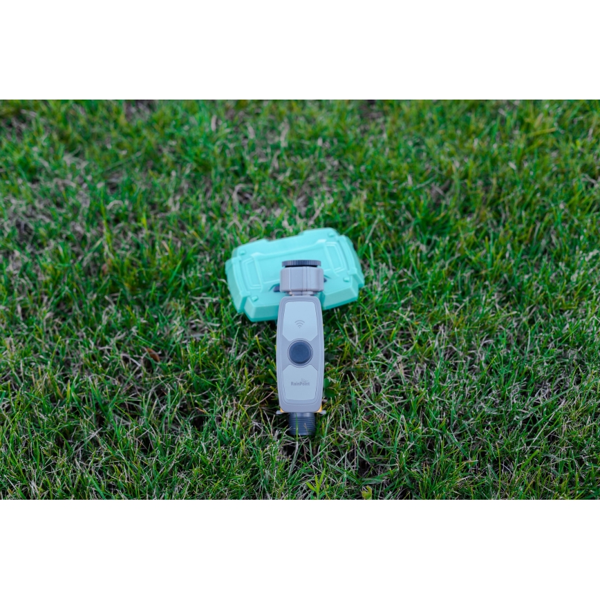 Immax NEO 07508L - Sistema di irrigazione NEO LITE Wi-Fi 4xAA IP54