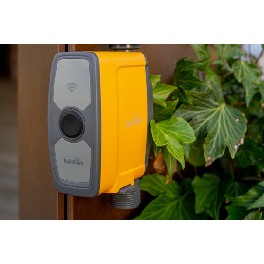 Immax NEO 07508L - Sistema di irrigazione NEO LITE Wi-Fi 4xAA IP54