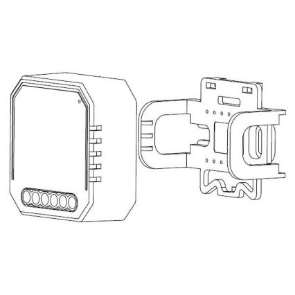 Immax NEO 07516L - Controller intelligente NEO LITE V3 2 pulsanti Wi-Fi Tuya