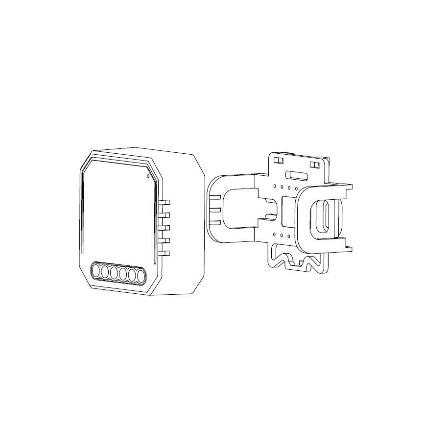 Immax NEO 07520L - Regolatore smart dimmerabile V5 2 bottoni Tuya