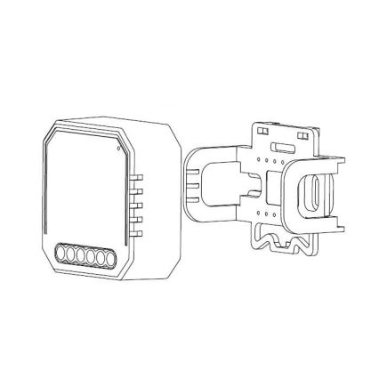 Immax NEO 07521L - Controllore smart con misurazione dei consumi V6 1 bottone Tuya