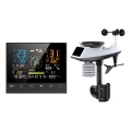 Immax NEO 07528L - Stazione meteorologica professionale 7 in 1 NEO LITE SMART 5V/2xAAA + 3xAA