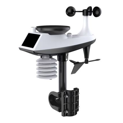 Immax NEO 07528L - Stazione meteorologica professionale 7 in 1 NEO LITE SMART 5V/2xAAA + 3xAA