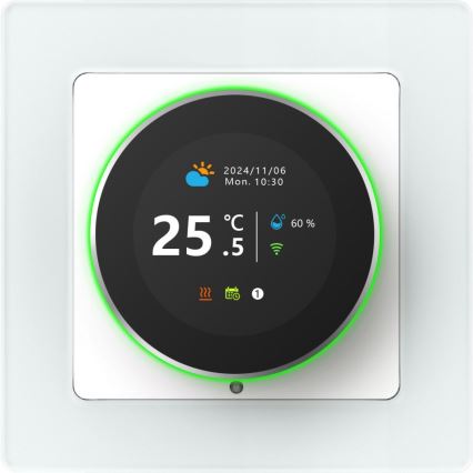 Immax NEO 07534L - Termostato per riscaldamento a pavimento SMART 230V/3A Wi-Fi Tuya
