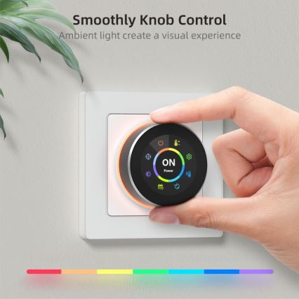 Immax NEO 07535L - Termostato SMART per riscaldamento elettrico a pavimento 230V/16A Wi-Fi Tuya
