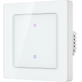 Immax NEO 07550L - Interruttore intelligente a 2 pulsanti 230V Tuya