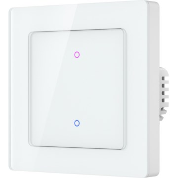 Immax NEO 07550L - Interruttore SMART a 2 pulsanti 230 V
