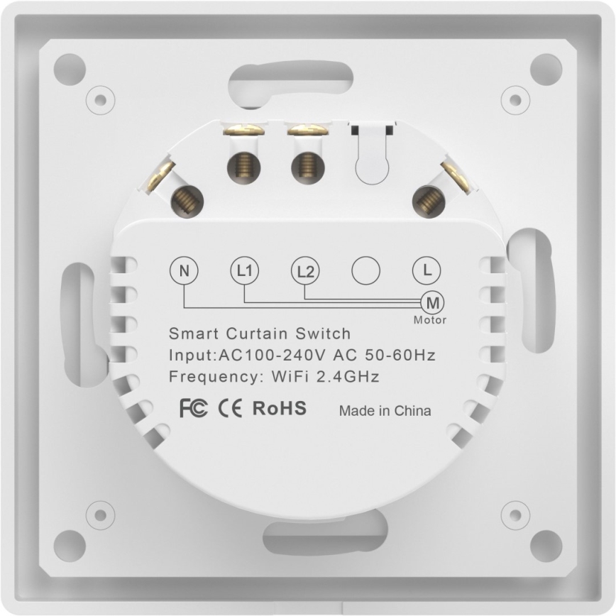 Immax NEO 07551L - Interruttore intelligente per il controllo di tende veneziane e tapparelle 230V
