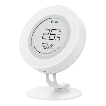 Immax NEO 07557L - Sensore intelligente di temperatura e umidità 1xCR2430 Tuya