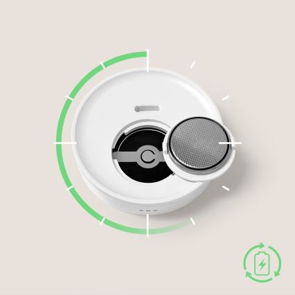 Immax NEO 07557L - Sensore intelligente di temperatura e umidità 1xCR2430 Tuya
