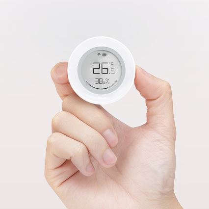 Immax NEO 07557L - Sensore intelligente di temperatura e umidità 1xCR2430 Tuya