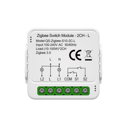 Immax NEO 07572L - Smart telecomando NEO LITE V8 2 bottoni Tuya