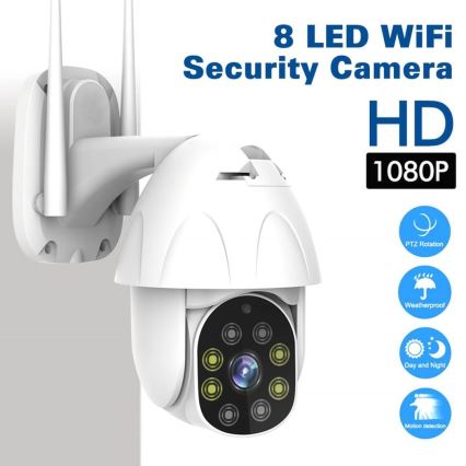 Immax NEO 07702L-3 - Telecamera smart per esterni con sensore RJ45 1080p 230V IP65 Wi-Fi Tuya