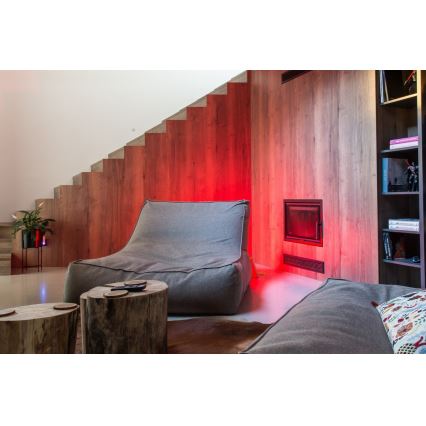 Immax NEO 07726L - LED RGB+CCT Striscia dimmerabile NEO LITE LED/24W/230V 5 m IP65 MUSIC Wi-Fi Tuya + telecomando