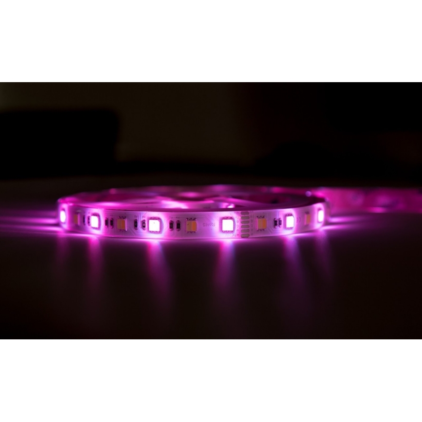 Immax NEO 07726L - LED RGB+CCT Striscia dimmerabile NEO LITE LED/24W/230V 5 m IP65 MUSIC Wi-Fi Tuya + telecomando
